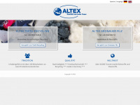 altex.de Webseite Vorschau