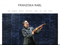 franziska-rabl.de Webseite Vorschau