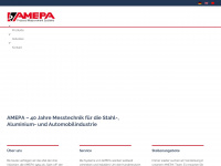 amepa.de Webseite Vorschau