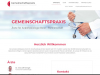 anaesthesiepraxis-bonn.de Webseite Vorschau