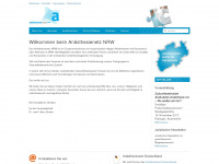 anaesthesienetz-nrw.de Webseite Vorschau