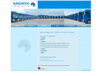 andryk-logistik.de Webseite Vorschau