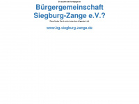 siegburg-zange.de Webseite Vorschau