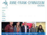 anne-frank-gymnasium.de Webseite Vorschau
