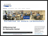 dr-steinseifer-dental.de Webseite Vorschau