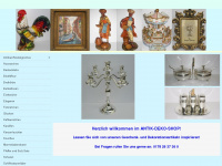 antik-deko-shop.com Webseite Vorschau