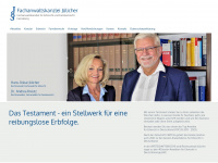 anwalt-heinsberg.de Webseite Vorschau