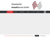 duesseldorfer-anwaltservice.de Webseite Vorschau