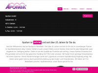 apofam.de Webseite Vorschau