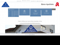 apotheke-niederense.de Webseite Vorschau
