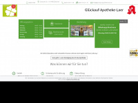 glueckauf-apotheke-laer.de Webseite Vorschau