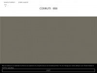 cerruti.com Webseite Vorschau