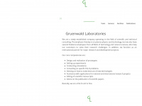 g-labs.eu Webseite Vorschau