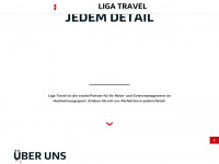 ligatravel.de Webseite Vorschau