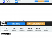 gcitrading.com Webseite Vorschau