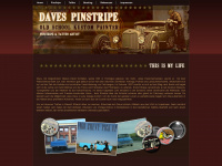 daves-pinstripe.de Webseite Vorschau