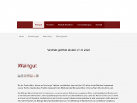 weingut-manz.de Webseite Vorschau