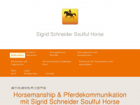 sigrid-schneider.com Webseite Vorschau