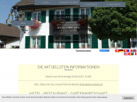 hirschen.ch Webseite Vorschau