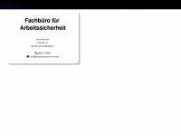 arbeitsschutz-in-nrw.de Webseite Vorschau