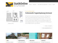 statikonline.de Webseite Vorschau