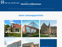 architekt-leson.de Webseite Vorschau