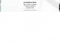 architektur-werk.de Webseite Vorschau