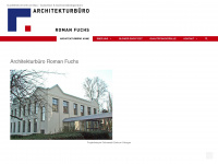 architektur-r-fuchs.de Webseite Vorschau