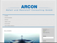 arcon-brilon.de Webseite Vorschau