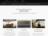arnovation.de Webseite Vorschau