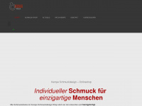 kempe-schmuckdesign.de Webseite Vorschau