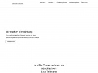 tellmann-einrichten.de Webseite Vorschau
