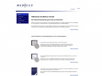 medicus-consult.de Webseite Vorschau