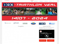 triathlon-verl.de Webseite Vorschau
