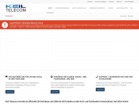 keil-telecom.de Webseite Vorschau