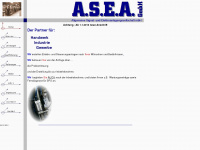asea-gmbh.de Webseite Vorschau