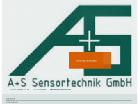 as-sensortechnik.com Webseite Vorschau