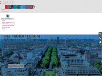 projektforum.de Webseite Vorschau