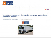astrans.de Webseite Vorschau