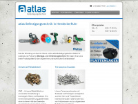 atlas-befestigungstechnik.de Webseite Vorschau