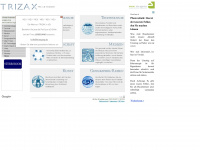 trizax.com Webseite Vorschau