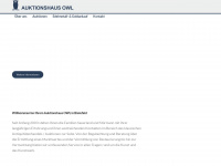 auktionshaus-owl.de Webseite Vorschau
