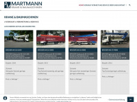 martmann-datteln.de Webseite Vorschau