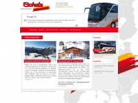 autobus-schulz.de Webseite Vorschau