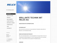 relex.ch Webseite Vorschau