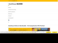 auto-goecke.de Webseite Vorschau