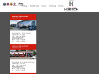 autohaus-huebsch.de Webseite Vorschau