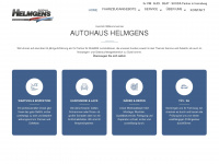 autohaus-helmgens.de Webseite Vorschau