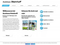 autohaus-steinhoff.de Webseite Vorschau