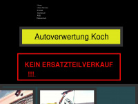 autoverwertung-koch.de Webseite Vorschau
